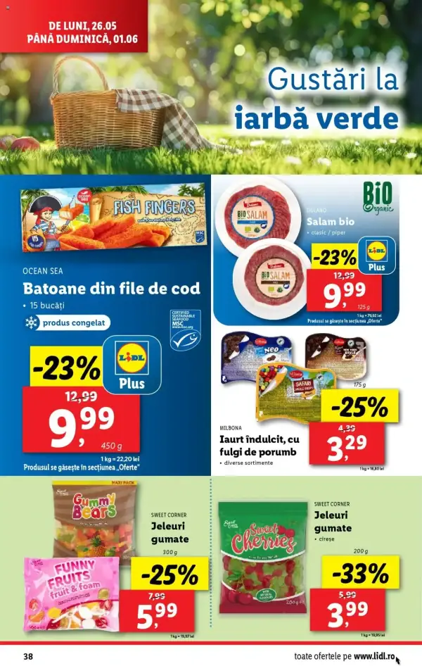 Cataloage Lidl: Ofertă actuală din 26.05.2025 - Oferta produse - 26-05-2025 - 01-06-2025.
