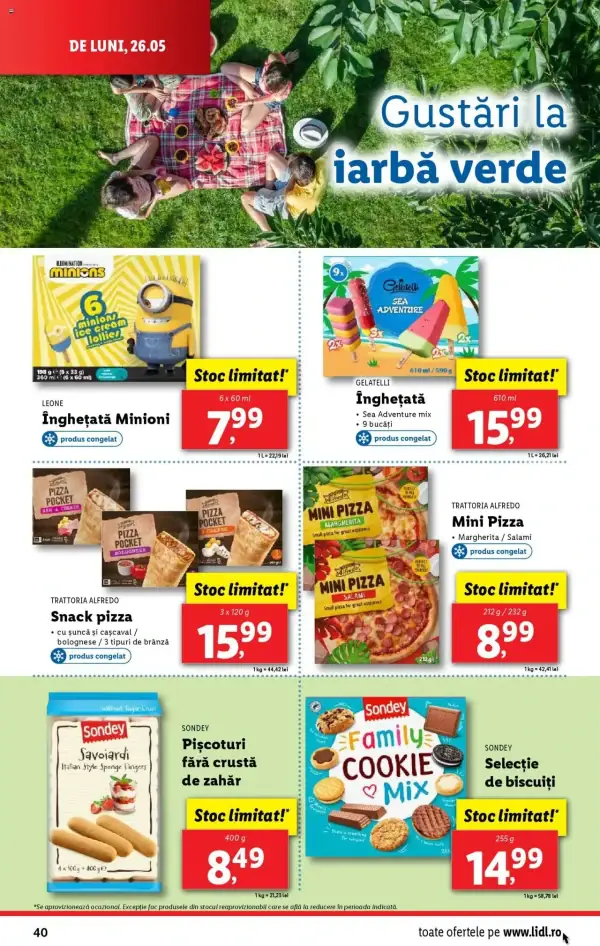 Cataloage Lidl: Ofertă actuală din 26.05.2025 - Oferta produse - 26-05-2025 - 01-06-2025.