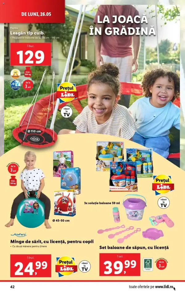 Cataloage Lidl: Ofertă actuală din 26.05.2025 - Oferta produse - 26-05-2025 - 01-06-2025.