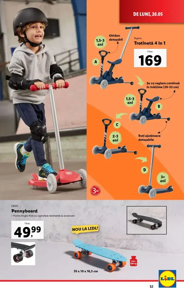 Cataloage Lidl: Ofertă actuală din 26.05.2025 - Oferta produse - 26-05-2025 - 01-06-2025.
