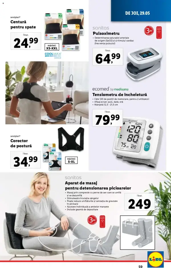 Cataloage Lidl: Ofertă actuală din 26.05.2025 - Oferta produse - 26-05-2025 - 01-06-2025.