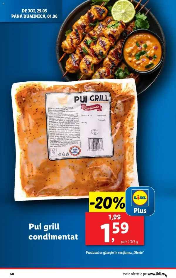 Cataloage Lidl: Ofertă actuală din 26.05.2025 - Oferta produse - 26-05-2025 - 01-06-2025.