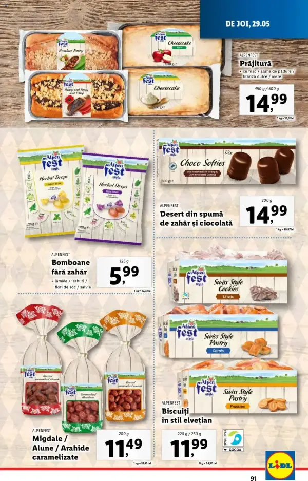 Cataloage Lidl: Ofertă actuală din 26.05.2025 - Oferta produse - 26-05-2025 - 01-06-2025.