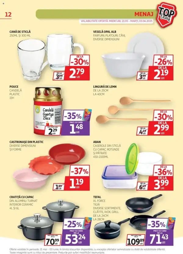 Cataloage Auchan: Ofertă actuală din 21.05.2025 - Oferte și revista - 21-05-2025 - 03-06-2025.