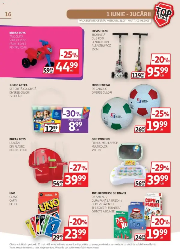 Cataloage Auchan: Ofertă actuală din 21.05.2025 - Oferte și revista - 21-05-2025 - 03-06-2025.