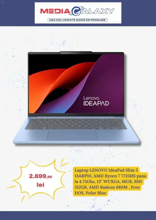Cataloage Media Galaxy: Ofertă actuală din 22.05.2025 - Oferte electrocasnice - 22-05-2025 - 28-05-2025.