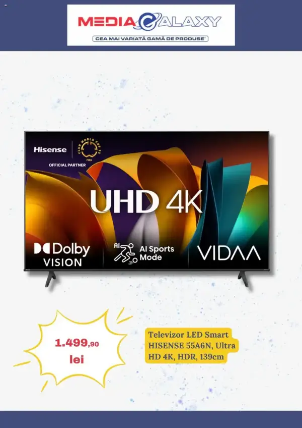 Cataloage Media Galaxy: Ofertă actuală din 22.05.2025 - Oferte electrocasnice - 22-05-2025 - 28-05-2025.