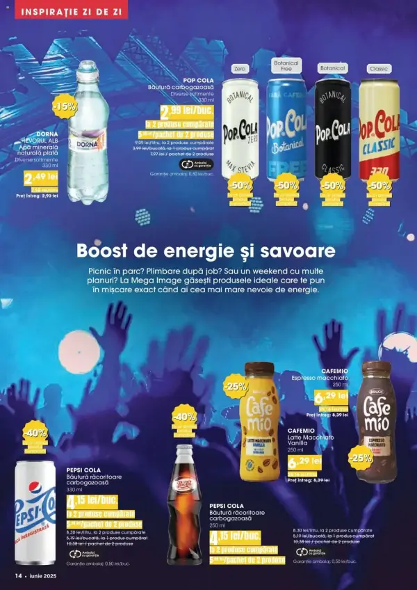 Cataloage Mega Image: Ofertă actuală din 29.05.2025 - Revista nou - 29-05-2025 - 24-06-2025.