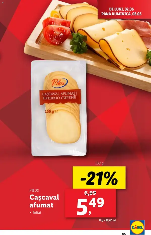 Cataloage Lidl: Ofertă actuală din 02.06.2025 - Oferta produse - 02-06-2025 - 08-06-2025.