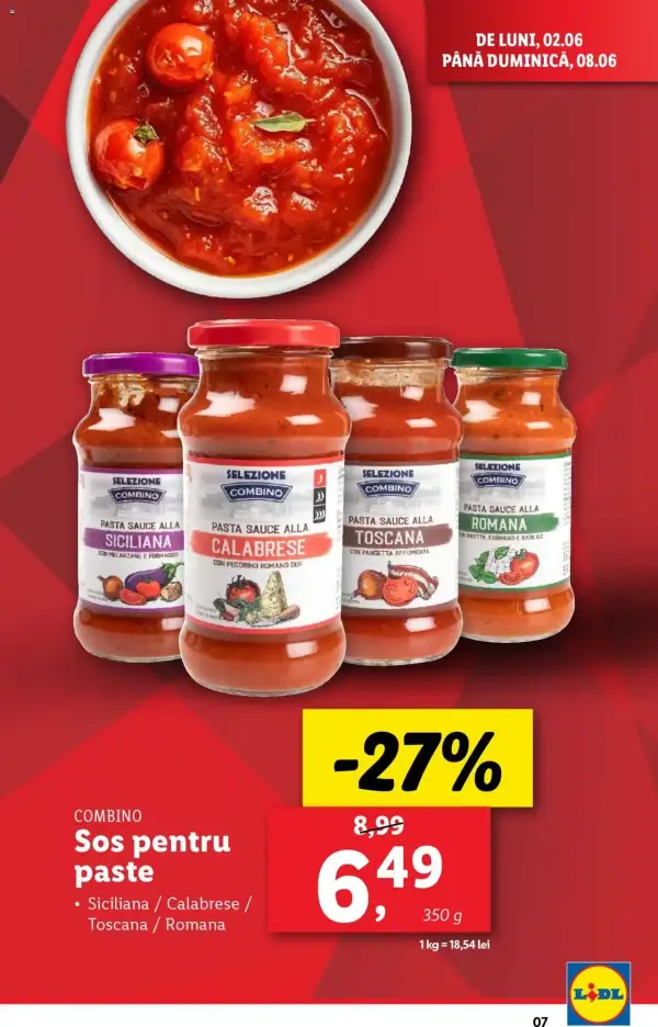 Cataloage Lidl: Ofertă actuală din 02.06.2025 - Oferta produse - 02-06-2025 - 08-06-2025.