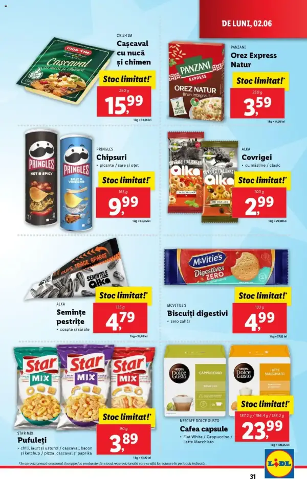 Cataloage Lidl: Ofertă actuală din 02.06.2025 - Oferta produse - 02-06-2025 - 08-06-2025.