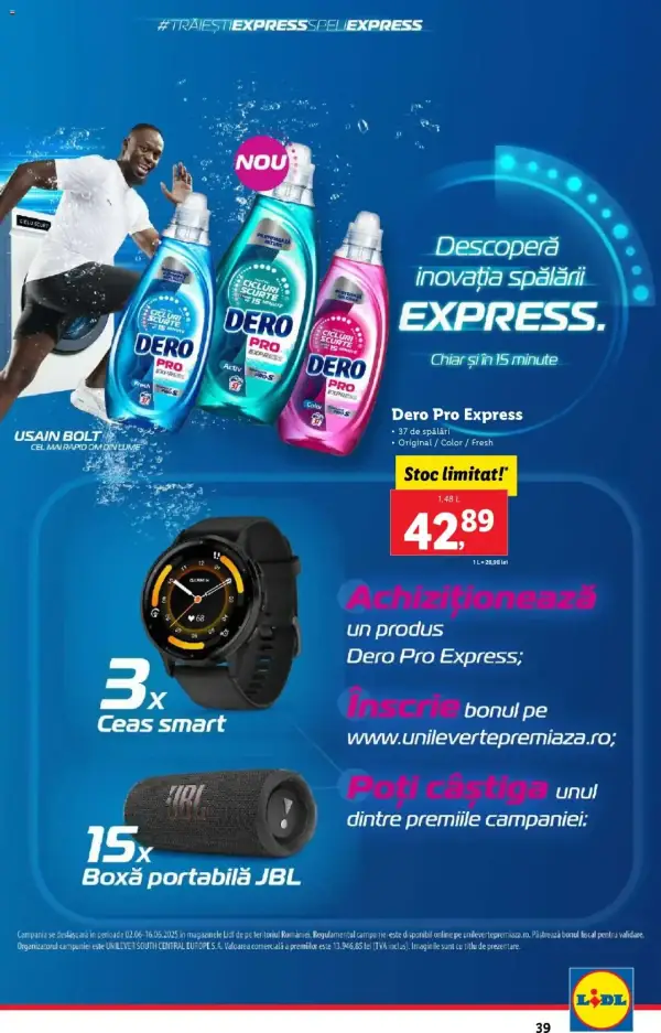 Cataloage Lidl: Ofertă actuală din 02.06.2025 - Oferta produse - 02-06-2025 - 08-06-2025.