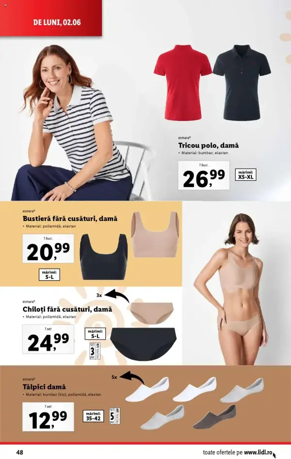 Cataloage Lidl: Ofertă actuală din 02.06.2025 - Oferta produse - 02-06-2025 - 08-06-2025.