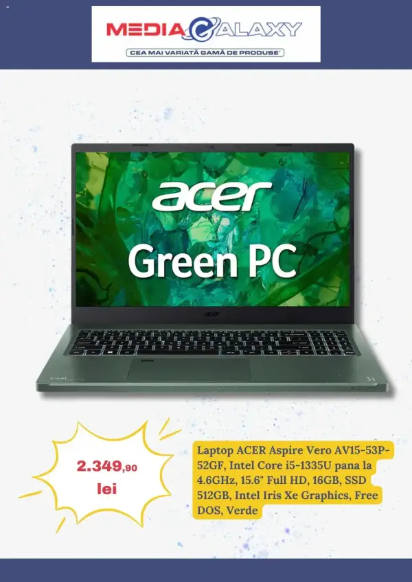 Cataloage Media Galaxy: Ofertă actuală din 29.05.2025 - Oferte electrocasnice - 29-05-2025 - 04-06-2025.