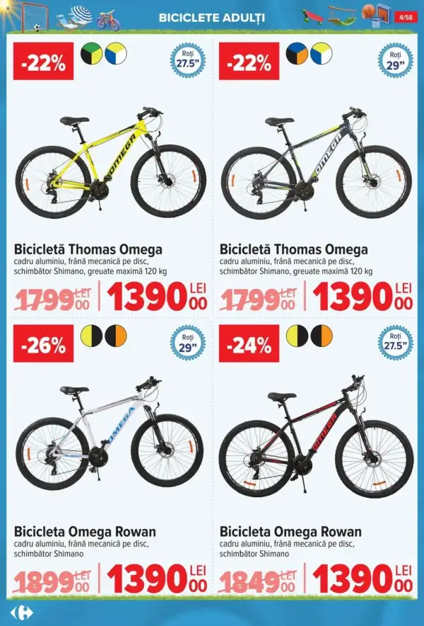 Cataloage Carrefour: Ofertă actuală din 04.06.2025 - "Catalog Vară" - 04-06-2025 - 01-07-2025.