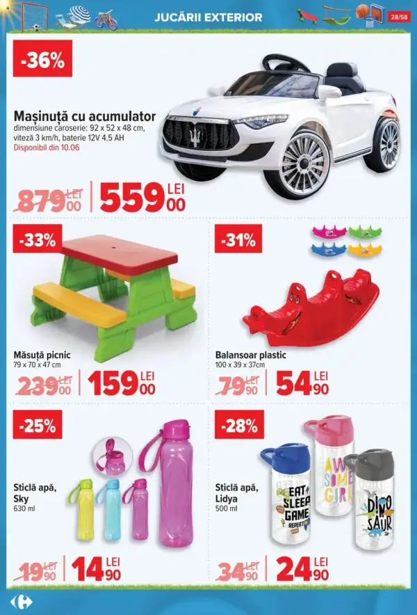 Cataloage Carrefour: Ofertă actuală din 04.06.2025 - "Catalog Vară" - 04-06-2025 - 01-07-2025.