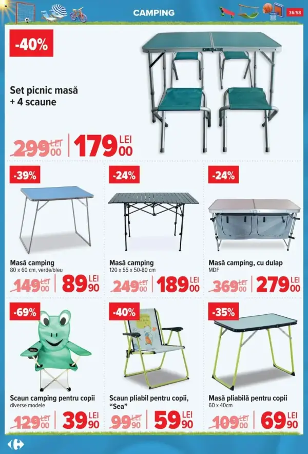 Cataloage Carrefour: Ofertă actuală din 04.06.2025 - "Catalog Vară" - 04-06-2025 - 01-07-2025.
