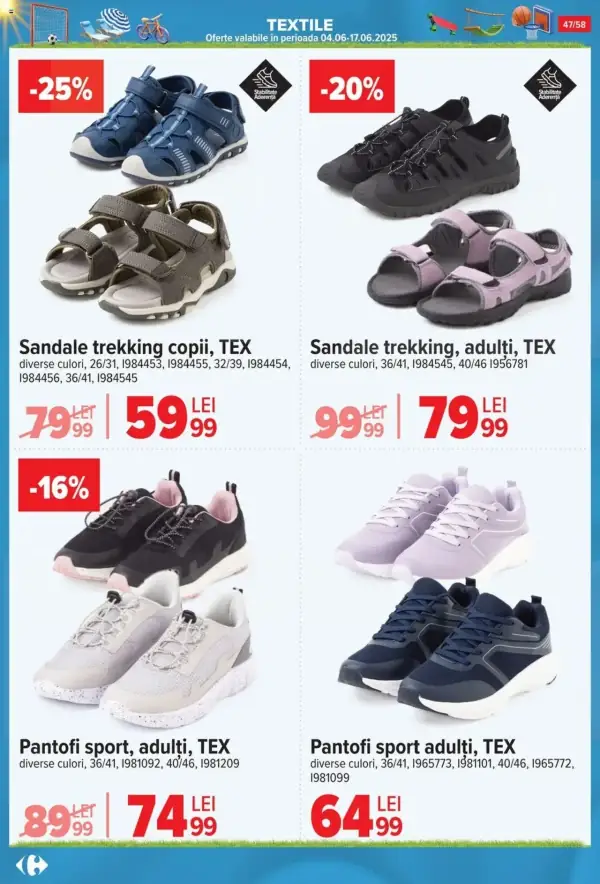 Cataloage Carrefour: Ofertă actuală din 04.06.2025 - "Catalog Vară" - 04-06-2025 - 01-07-2025.