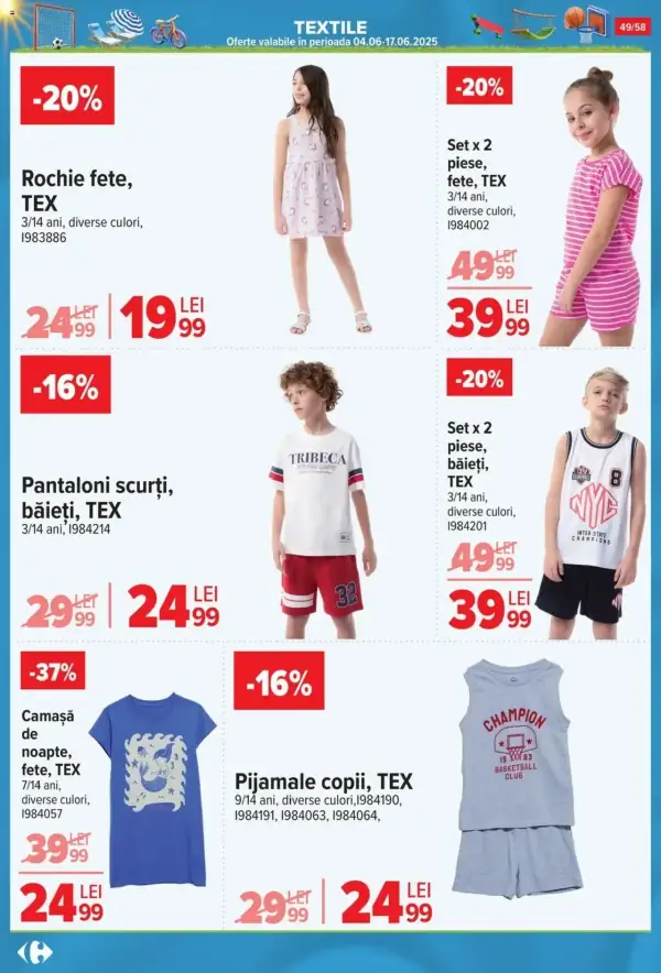 Cataloage Carrefour: Ofertă actuală din 04.06.2025 - "Catalog Vară" - 04-06-2025 - 01-07-2025.
