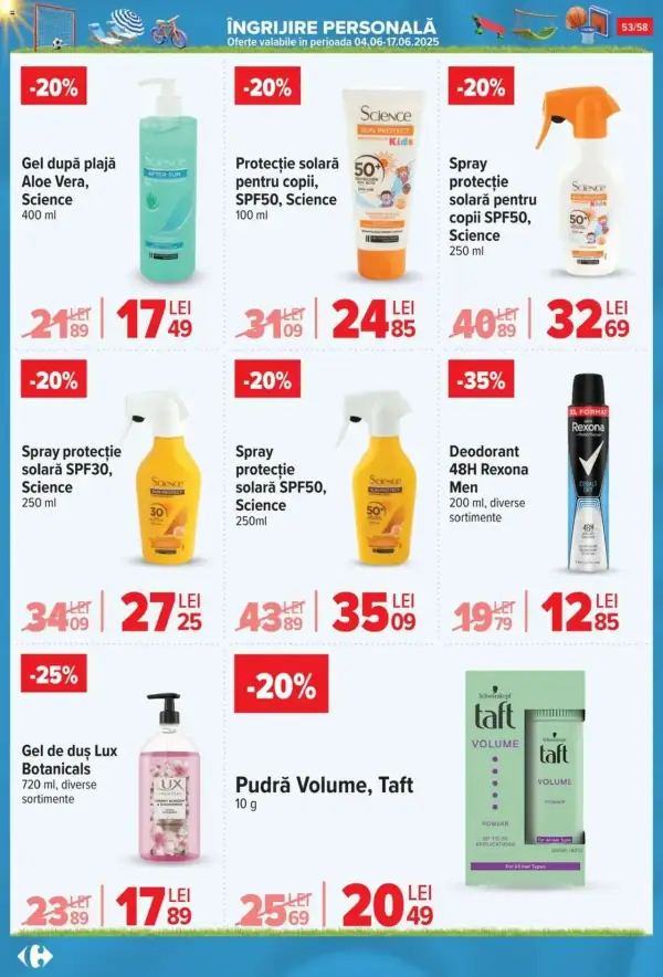 Cataloage Carrefour: Ofertă actuală din 04.06.2025 - "Catalog Vară" - 04-06-2025 - 01-07-2025.