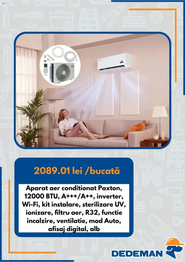 Cataloage Dedeman: Ofertă actuală din 01.06.2025 - Catalog nou online - 01-06-2025 - 30-06-2025.
