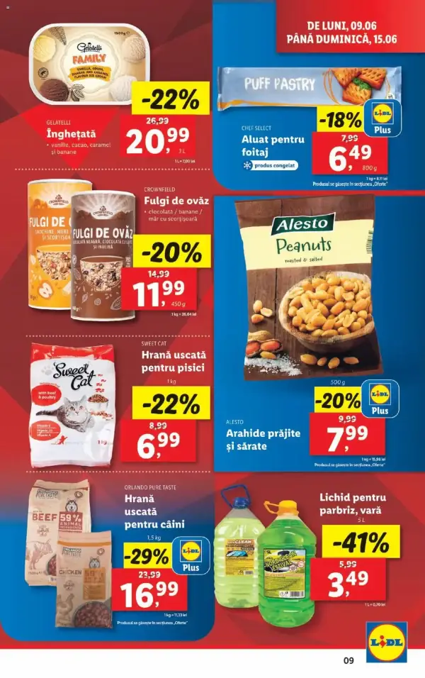 Cataloage Lidl: Ofertă actuală din 09.06.2025 - Oferta produse - 09-06-2025 - 15-06-2025.