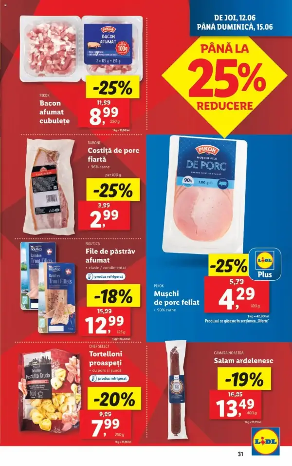 Cataloage Lidl: Ofertă actuală din 09.06.2025 - Oferta produse - 09-06-2025 - 15-06-2025.