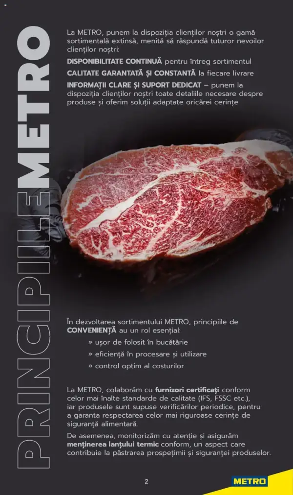 Cataloage Metro: Ofertă actuală din 03.06.2025 - Carne pentru Profesioniști - 03-06-2025 - 04-07-2025.