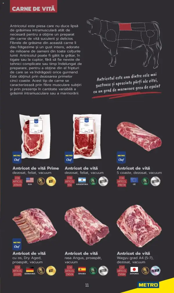 Cataloage Metro: Ofertă actuală din 03.06.2025 - Carne pentru Profesioniști - 03-06-2025 - 04-07-2025.