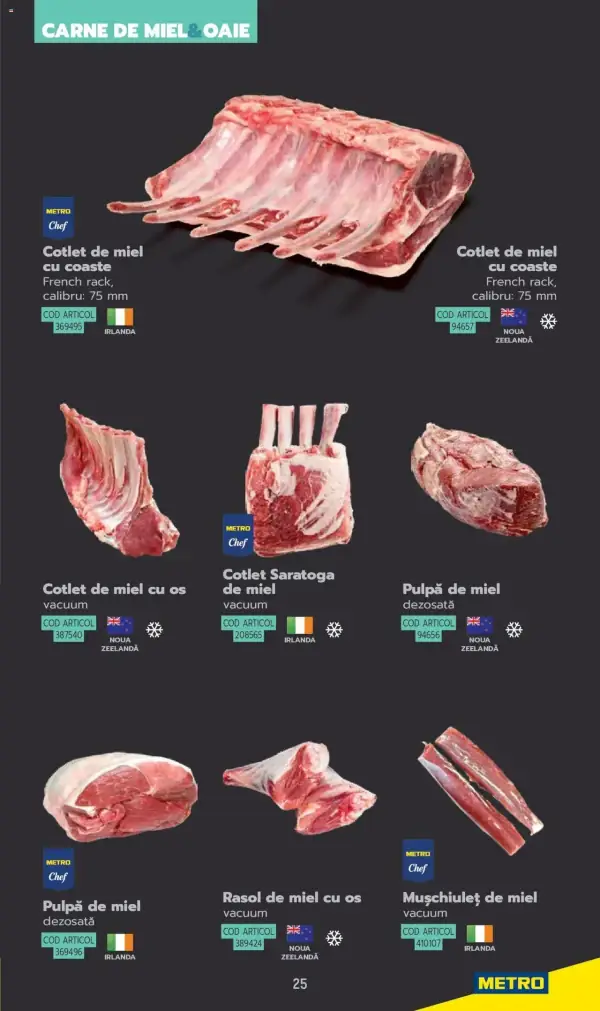 Cataloage Metro: Ofertă actuală din 03.06.2025 - Carne pentru Profesioniști - 03-06-2025 - 04-07-2025.