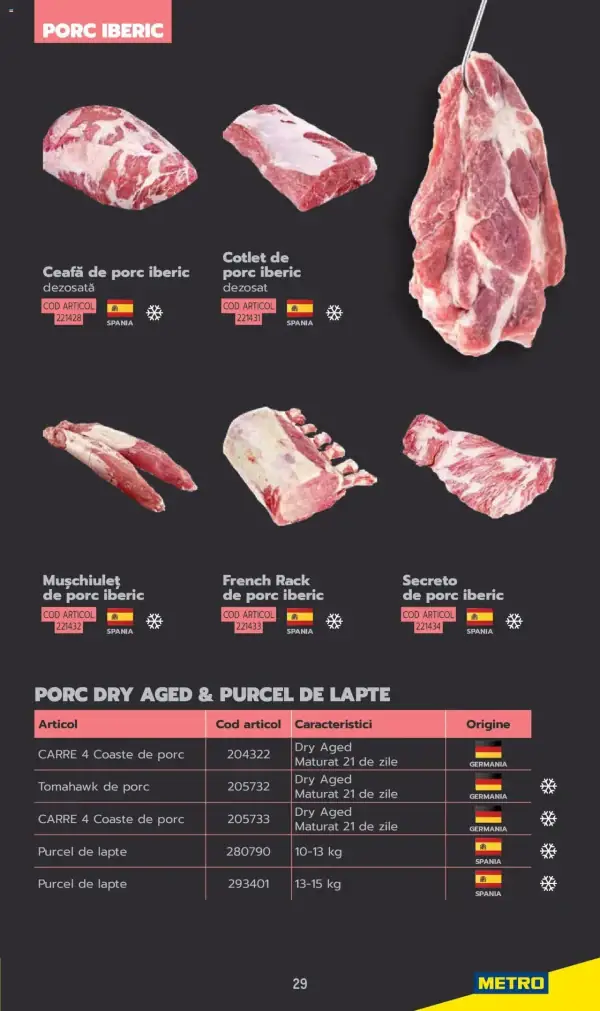 Cataloage Metro: Ofertă actuală din 03.06.2025 - Carne pentru Profesioniști - 03-06-2025 - 04-07-2025.