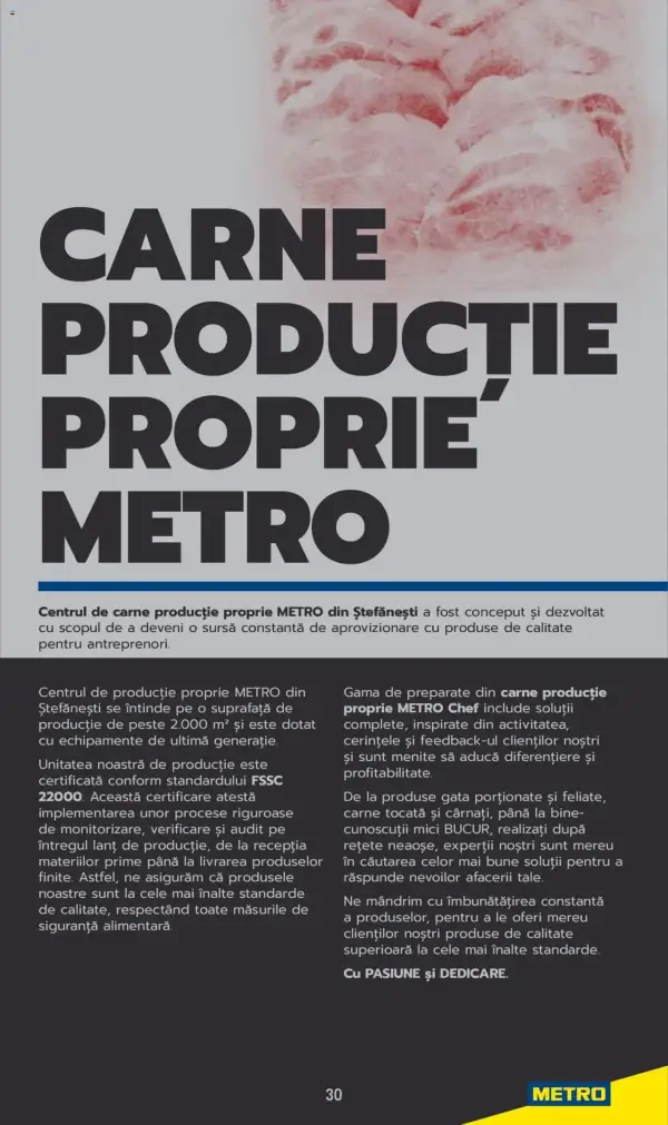 Cataloage Metro: Ofertă actuală din 03.06.2025 - Carne pentru Profesioniști - 03-06-2025 - 04-07-2025.