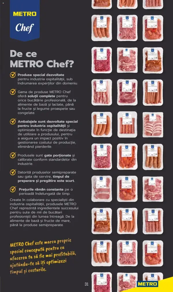 Cataloage Metro: Ofertă actuală din 03.06.2025 - Carne pentru Profesioniști - 03-06-2025 - 04-07-2025.