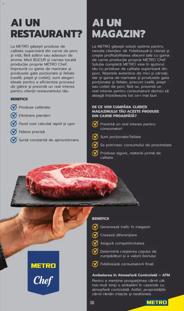 Cataloage Metro: Ofertă actuală din 03.06.2025 - Carne pentru Profesioniști - 03-06-2025 - 04-07-2025.