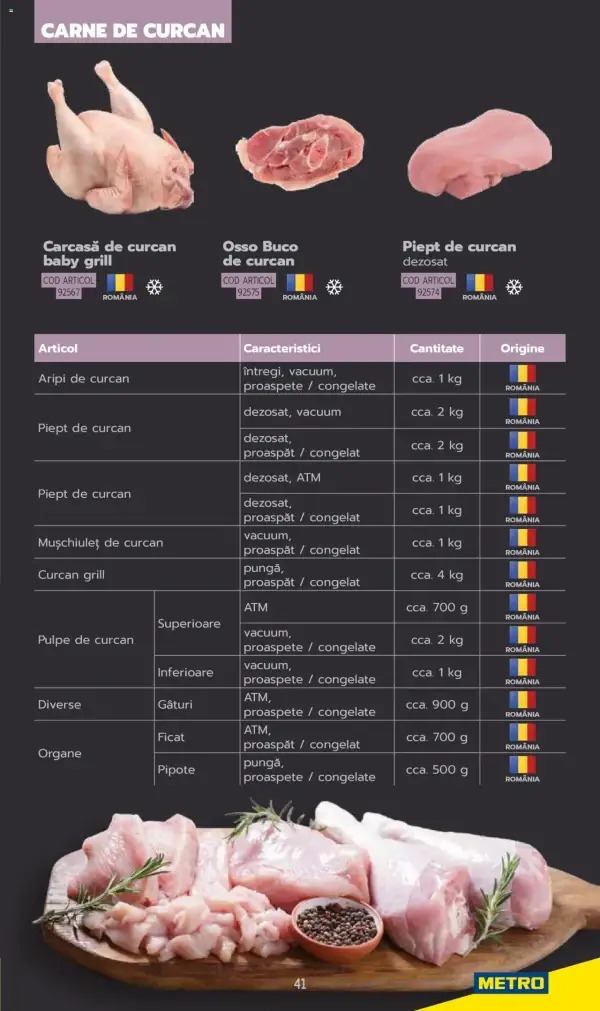 Cataloage Metro: Ofertă actuală din 03.06.2025 - Carne pentru Profesioniști - 03-06-2025 - 04-07-2025.