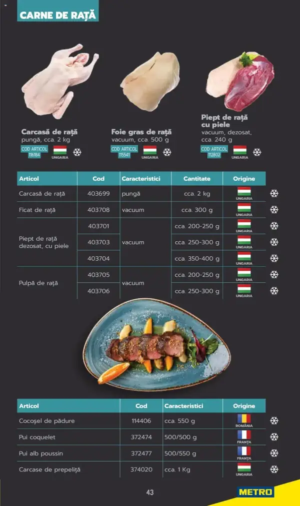 Cataloage Metro: Ofertă actuală din 03.06.2025 - Carne pentru Profesioniști - 03-06-2025 - 04-07-2025.