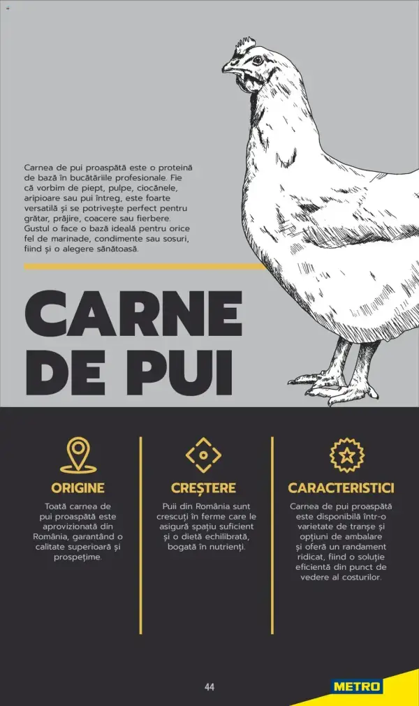 Cataloage Metro: Ofertă actuală din 03.06.2025 - Carne pentru Profesioniști - 03-06-2025 - 04-07-2025.