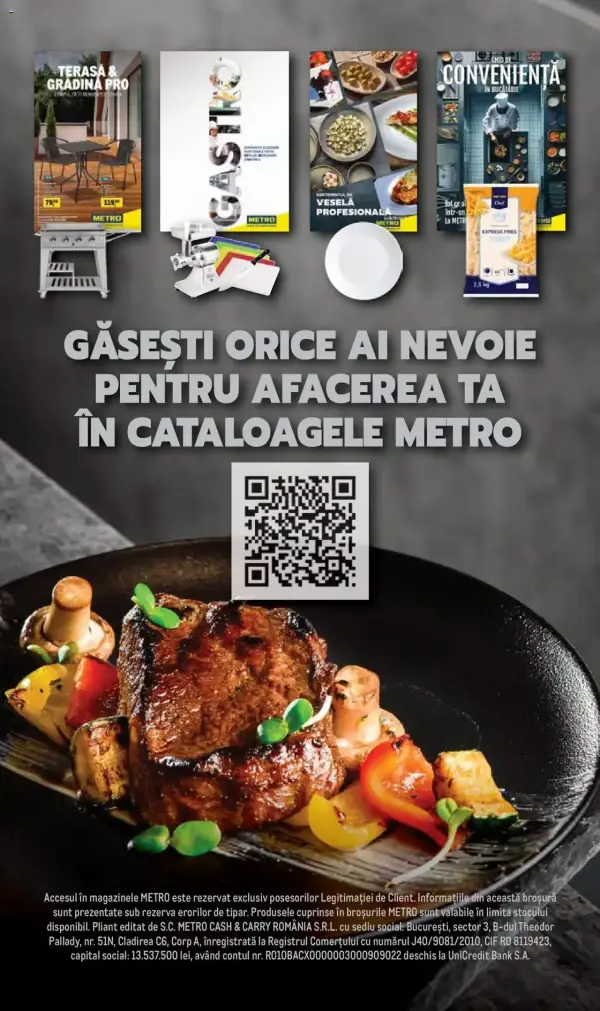 Cataloage Metro: Ofertă actuală din 03.06.2025 - Carne pentru Profesioniști - 03-06-2025 - 04-07-2025.
