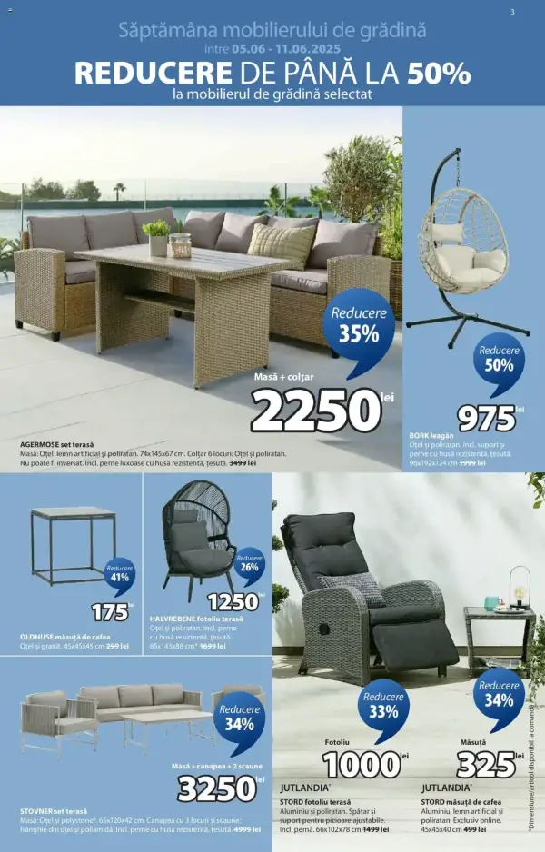 Cataloage JYSK: Ofertă actuală din 05.06.2025 - Online oferta - 05-06-2025 - 04-07-2025.