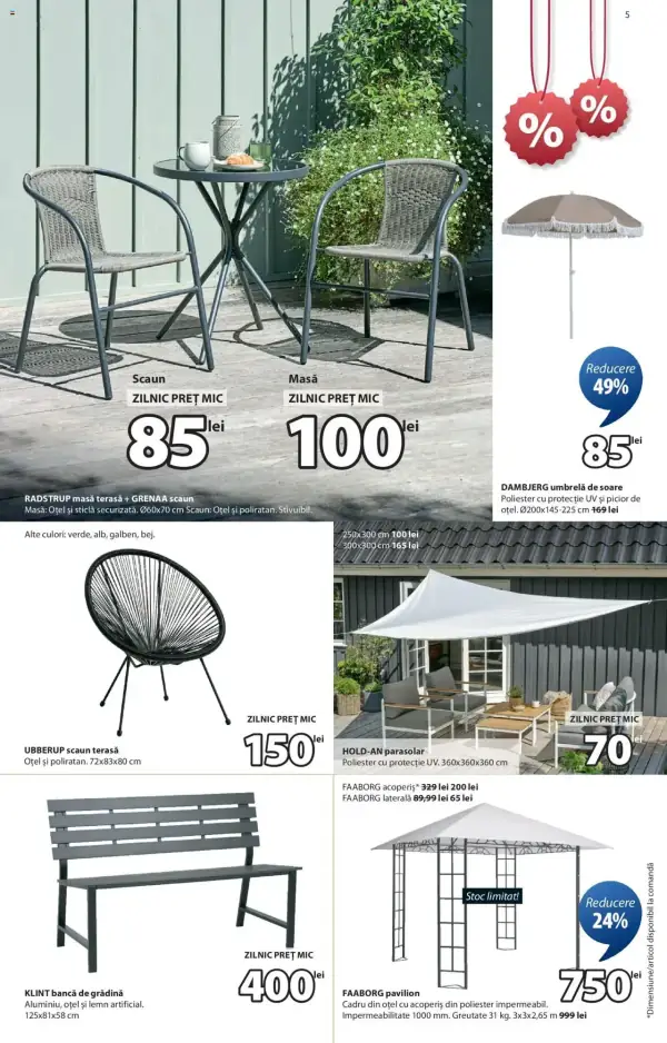 Cataloage JYSK: Ofertă actuală din 05.06.2025 - Online oferta - 05-06-2025 - 04-07-2025.