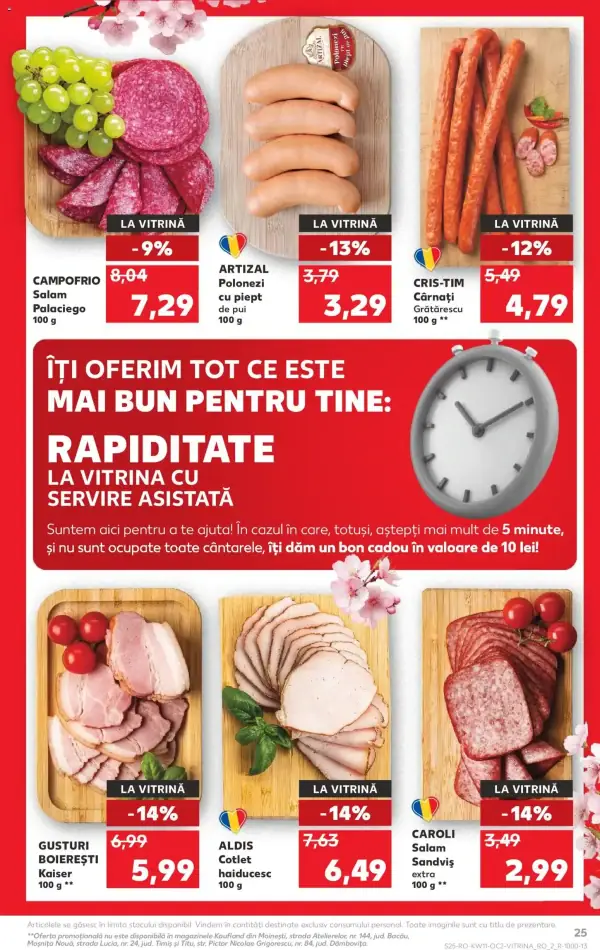 Cataloage Kaufland Catalog: Ofertă actuală din 11.03.2026 - 11-03-2026 - 17-03-2026.