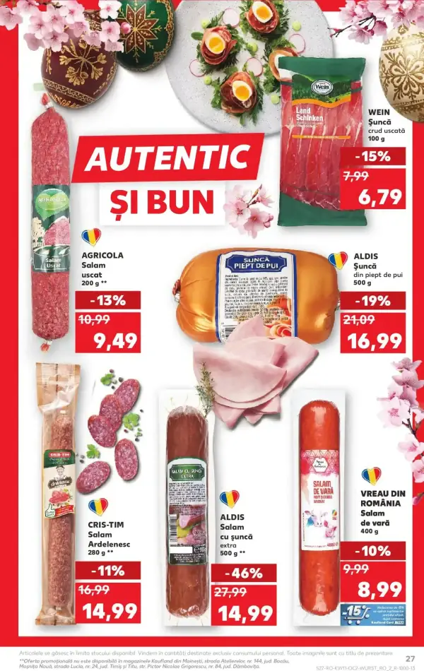 Cataloage Kaufland Catalog: Ofertă actuală din 11.03.2026 - 11-03-2026 - 17-03-2026.