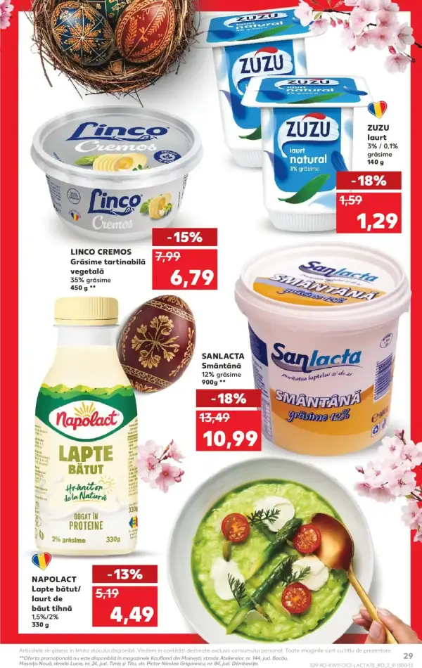 Cataloage Kaufland Catalog: Ofertă actuală din 11.03.2026 - 11-03-2026 - 17-03-2026.