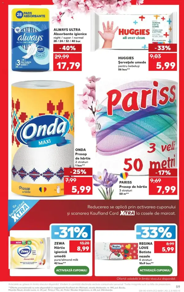 Cataloage Kaufland Catalog: Ofertă actuală din 11.03.2026 - 11-03-2026 - 17-03-2026.