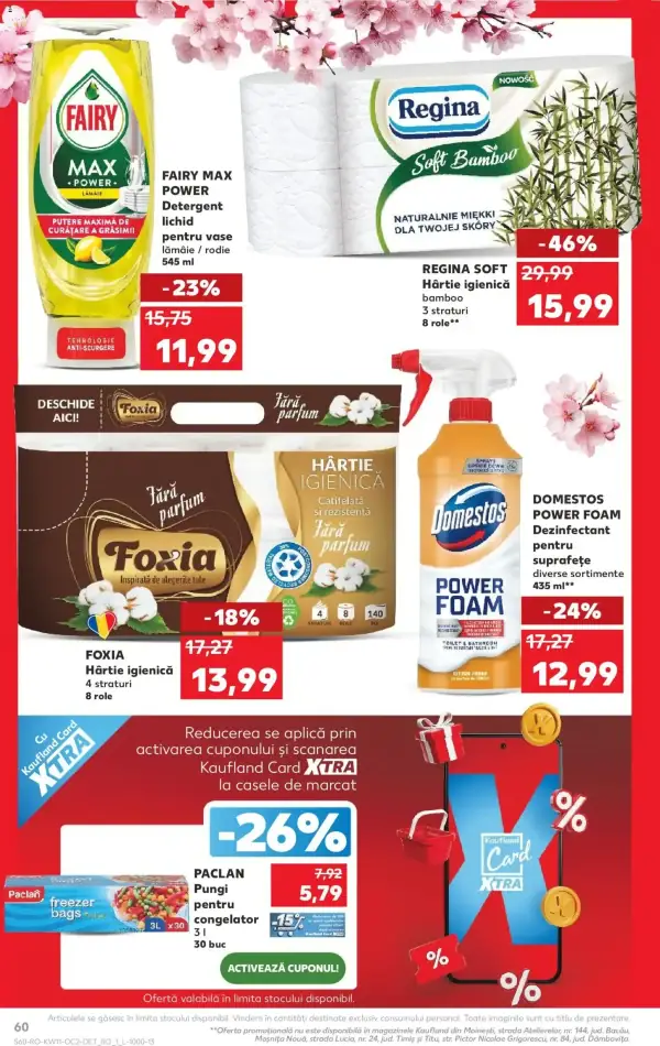Cataloage Kaufland Catalog: Ofertă actuală din 11.03.2026 - 11-03-2026 - 17-03-2026.