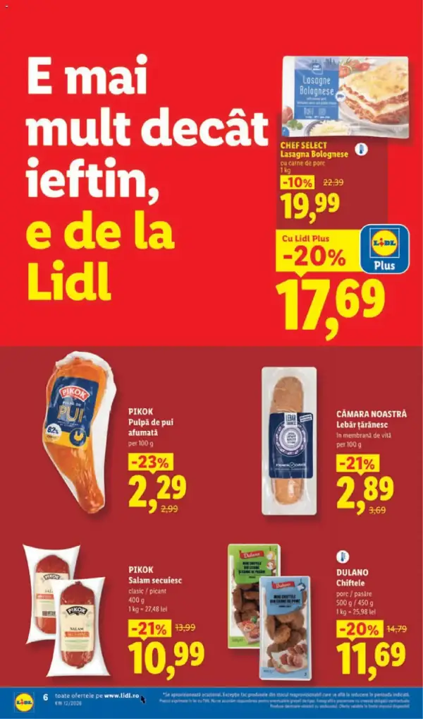 Cataloage Catalog Lidl online: Ofertă actuală din 16.03.2026 - 16-03-2026 - 22-03-2026.