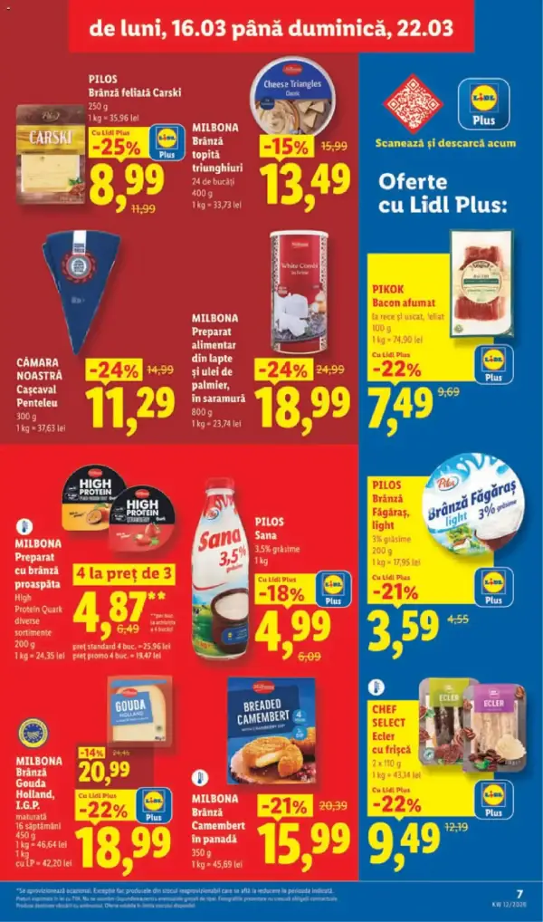 Cataloage Catalog Lidl online: Ofertă actuală din 16.03.2026 - 16-03-2026 - 22-03-2026.