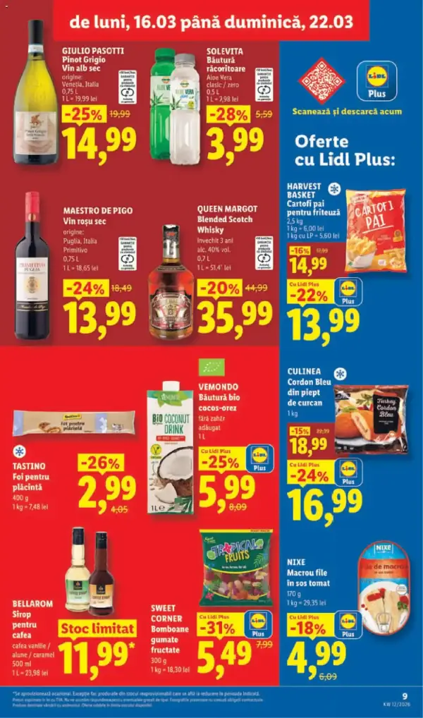Cataloage Catalog Lidl online: Ofertă actuală din 16.03.2026 - 16-03-2026 - 22-03-2026.