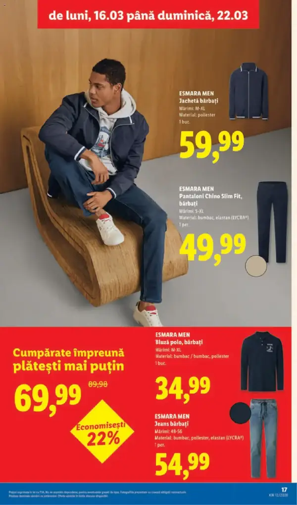 Cataloage Catalog Lidl online: Ofertă actuală din 16.03.2026 - 16-03-2026 - 22-03-2026.