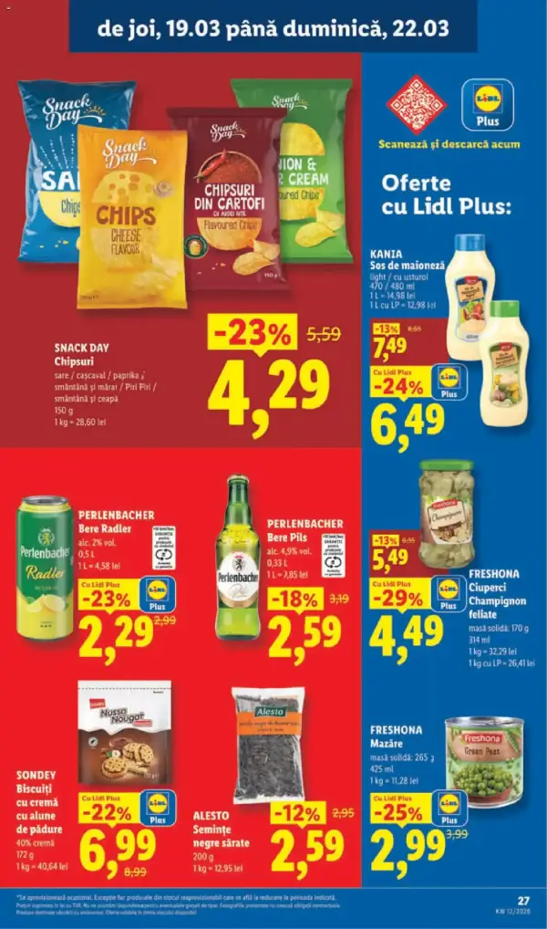 Cataloage Catalog Lidl online: Ofertă actuală din 16.03.2026 - 16-03-2026 - 22-03-2026.